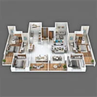 4 BHK Floor Plan at Codename T Square Tathawade